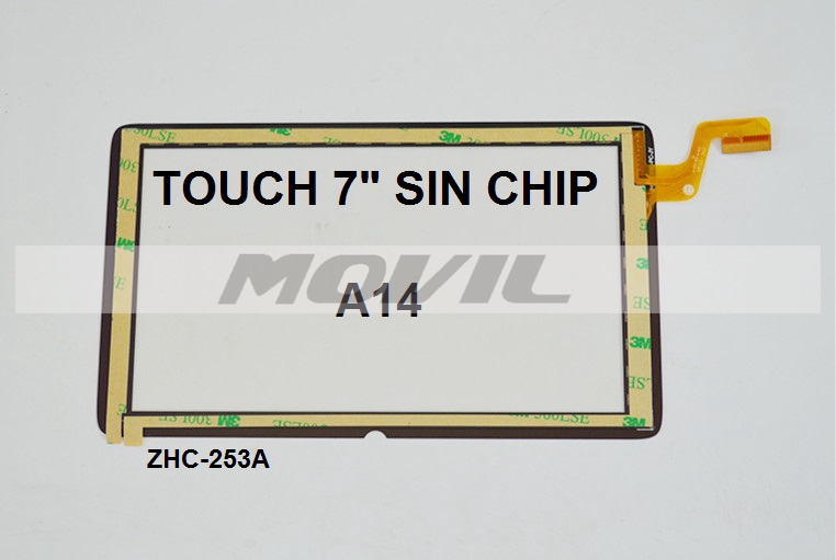 Touch tactil para tablet flex 7 inch SIN CHIP A14 ZHC-253A